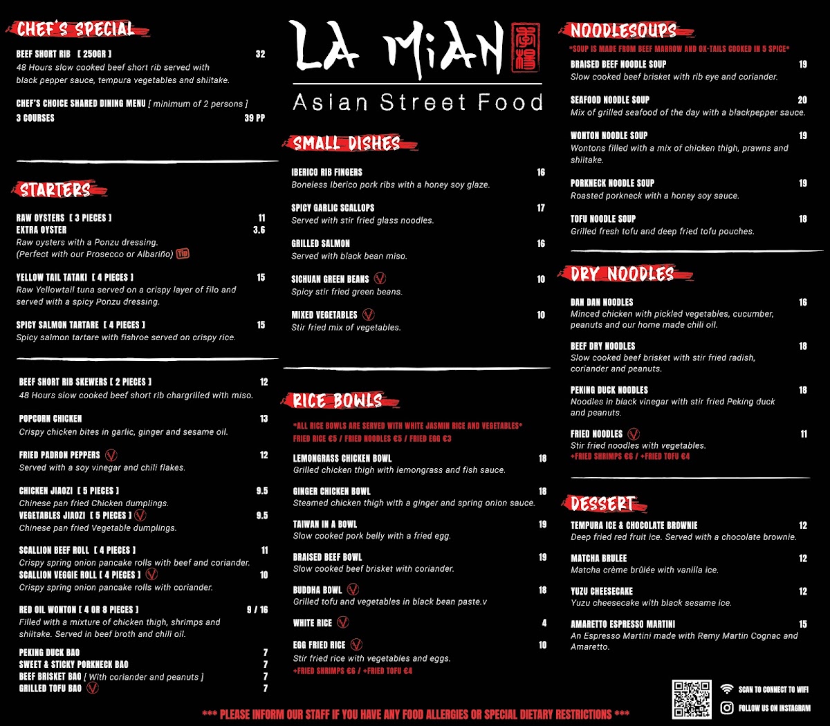 Menu La Mian | Asian Street Food-1