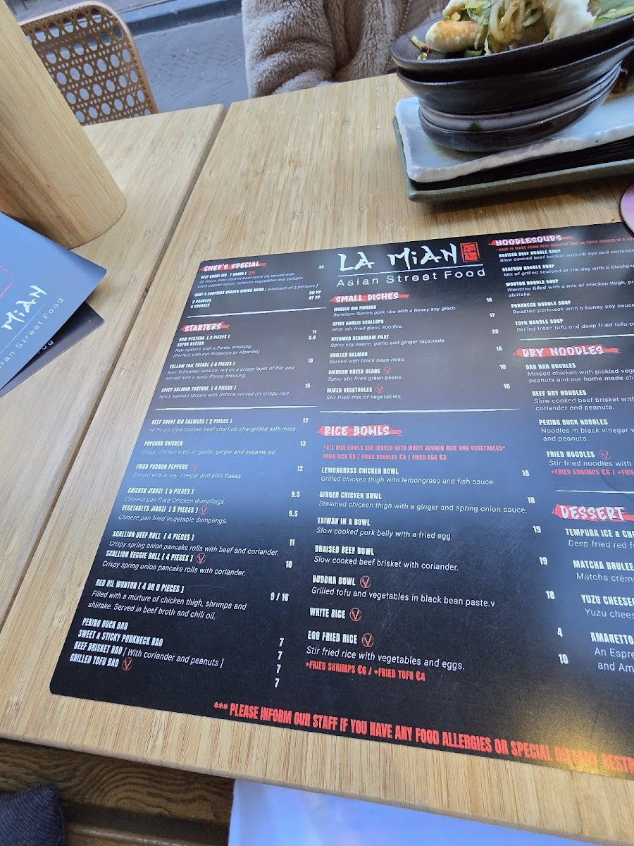 Menu La Mian | Asian Street Food-5