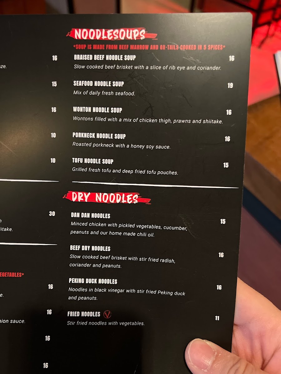 Menu La Mian | Asian Street Food-6